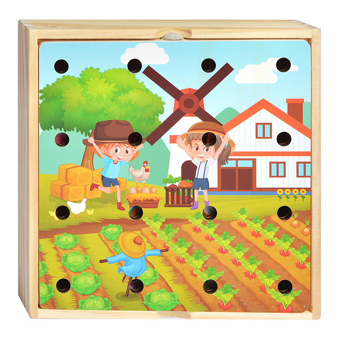 Фото к товару Игра логическая D1827 "Фрукты и овощи" Игра логическая D1827 "Фрукты и овощи"