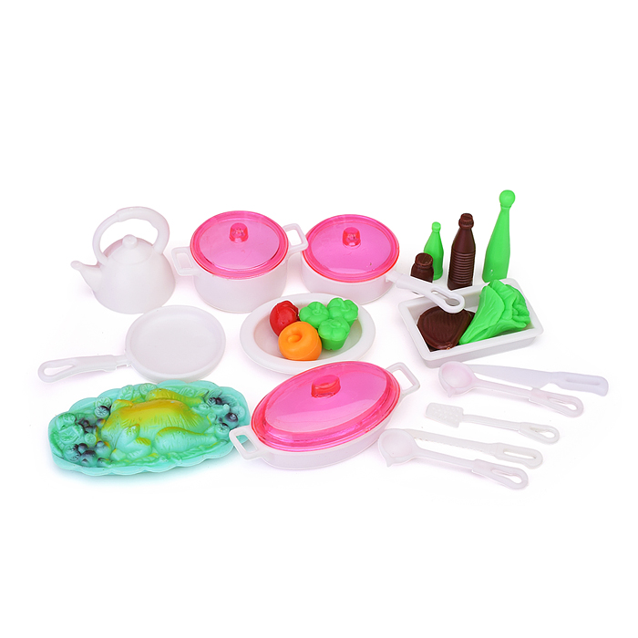 Фото к товару Набор мебели для кукол 2616 "Кухонный уголок" в коробке Набор мебели для кукол 2616 "Кухонный уголок" в коробке