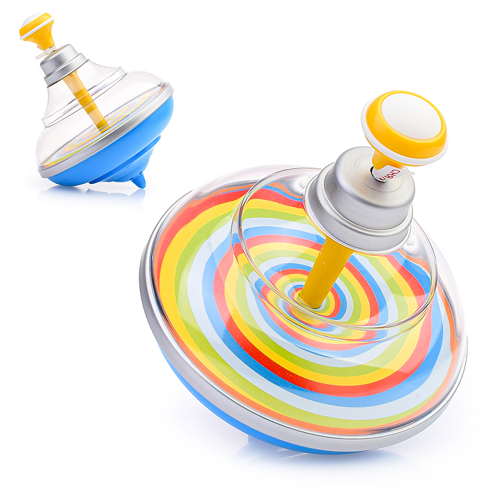 Юла малая прозрачная с музыкой Юла малая прозрачная с музыкой