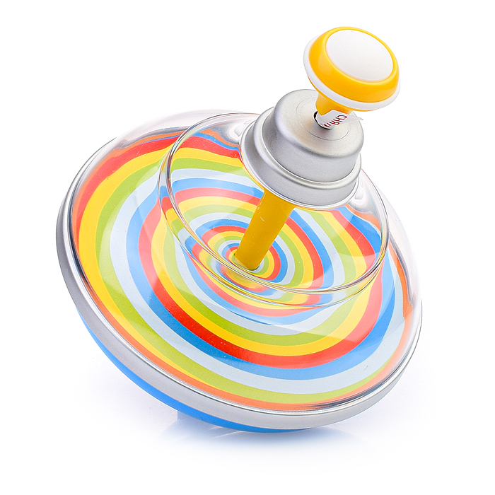 Фото к товару Юла малая прозрачная с музыкой Юла малая прозрачная с музыкой