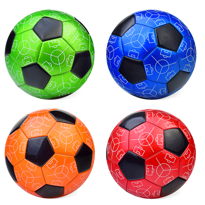 Мяч футбольный 00-1842 PU, размер 5, 330 г