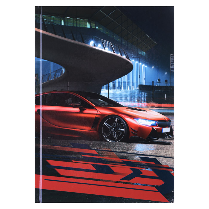 Книжка записная 80л. А5 "Красное авто" Книжка записная 80л. А5 "Красное авто"