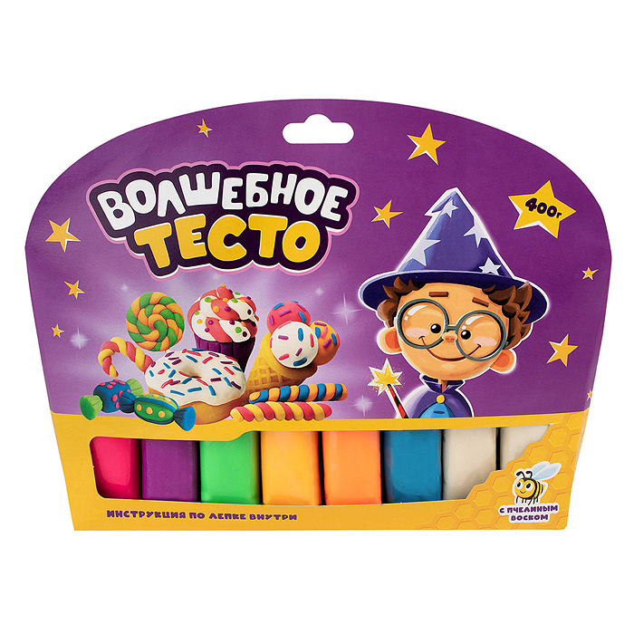 Тесто для лепки 400 гр. "Много сладостей" Тесто для лепки 400 гр. "Много сладостей"