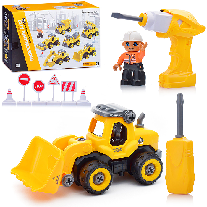 Конструктор LM8013-DY-1 "Стоительная техника" в коробке Конструктор LM8013-DY-1 "Стоительная техника" в коробке