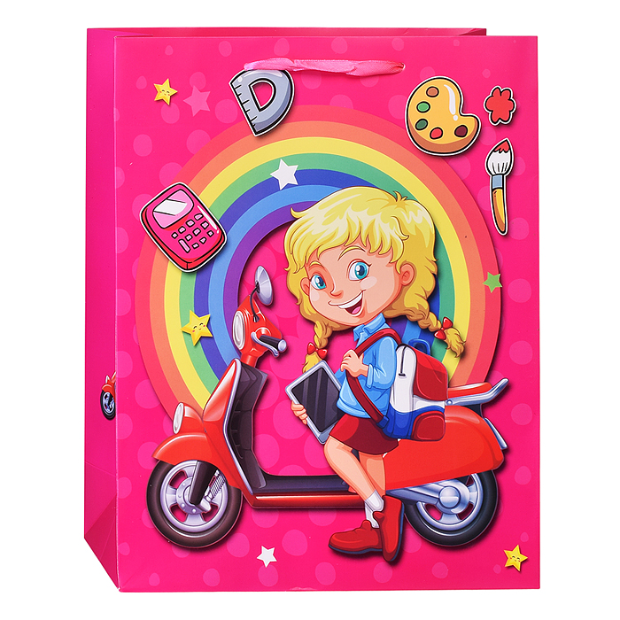 Фото к товару Пакет подарочный 00-6304 "Спортивные детки" 26*32*10,5 см. Пакет подарочный 00-6304 "Спортивные детки" 26*32*10,5 см.