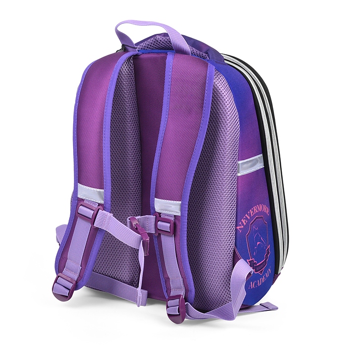 Фото к товару Рюкзак каркасный "Вэнсдэй" формованный из полимеров, материал: нейлон, полиэстер, полноцветная п Рюкзак каркасный "Вэнсдэй" формованный из полимеров, материал: нейлон, полиэстер, полноцветная п