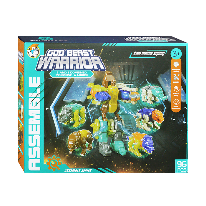 Конструктор 2688-26 "Дино-робот-3" в коробке Конструктор 2688-26 "Дино-робот-3" в коробке