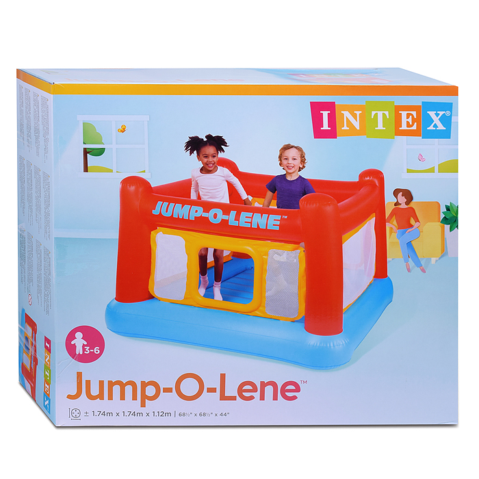Игровой центр, батут «Ринг», 174 х 174 х 112 см, от 3-6 лет, 48260NP INTEX