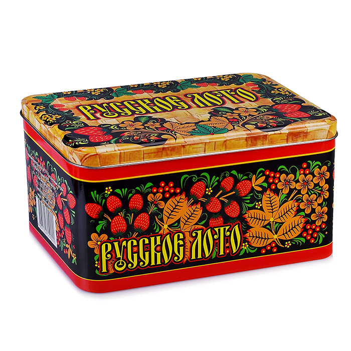 Русское лото в жестяной коробке 