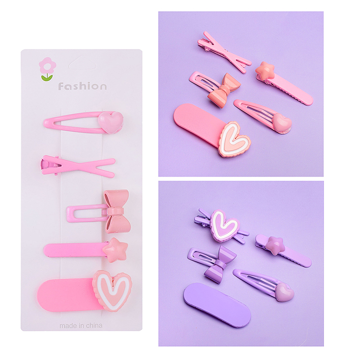 Набор заколок для волос 00-3888 "Нежность" в пакете Набор заколок для волос 00-3888 "Нежность" в пакете