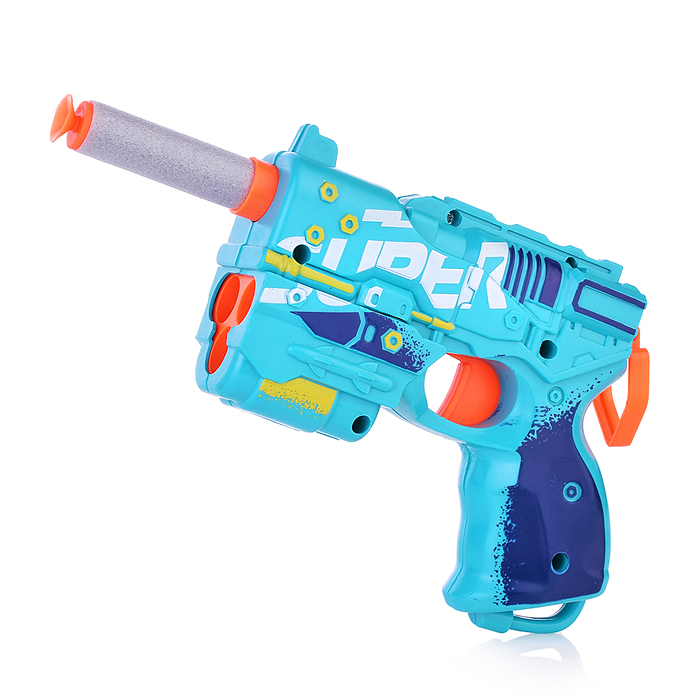 Фото к товару Пистолет JL-724 "Rapid fire-3" с мягкими пулями, в пакете Пистолет JL-724 "Rapid fire-3" с мягкими пулями, в пакете