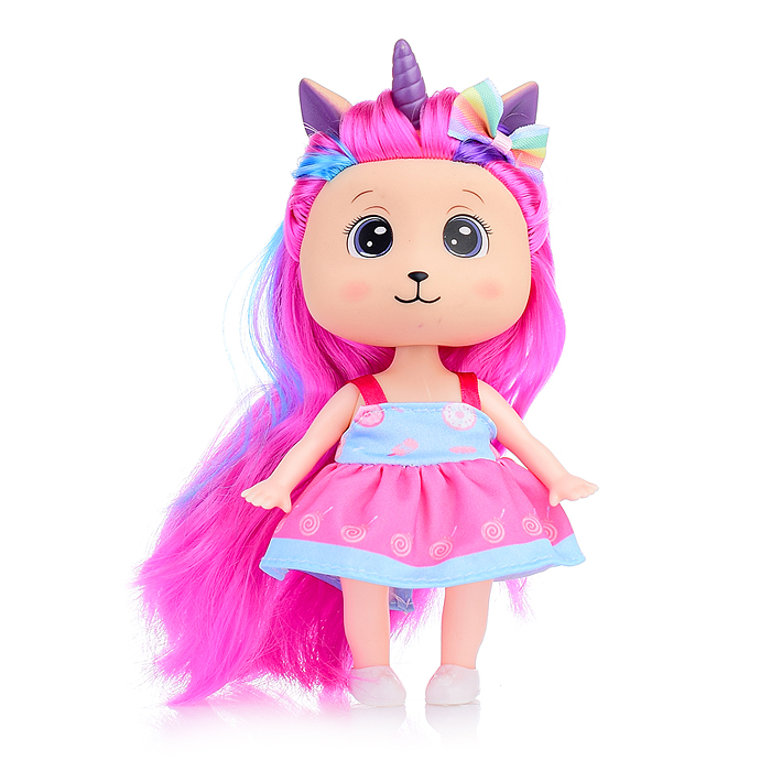 Кукла-единорожка 6114A "Эвелина" в коробке