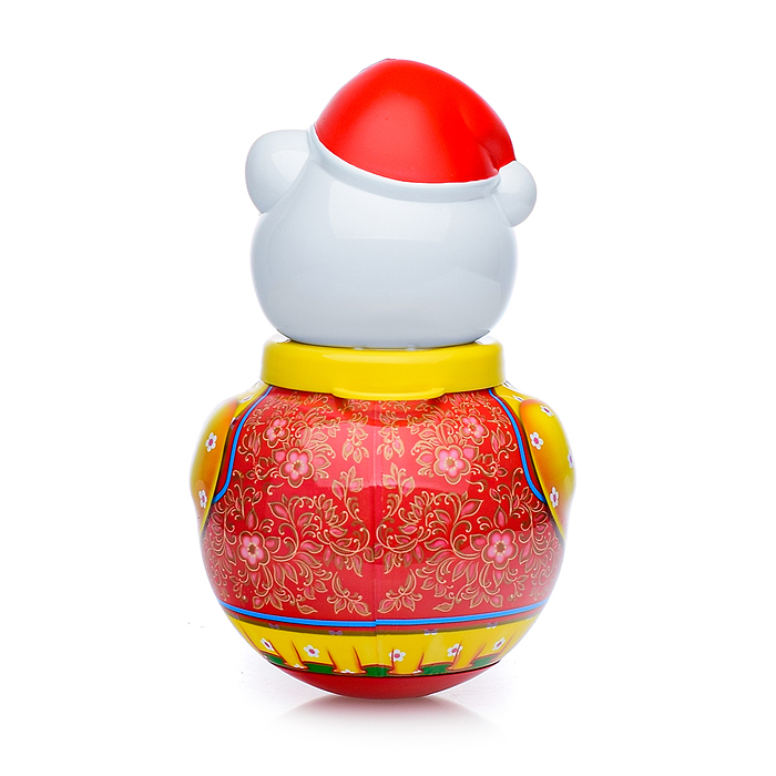 Фото к товару Неваляшка малая "Белый медведь Борис" в п/пакете Неваляшка малая "Белый медведь Борис" в п/пакете