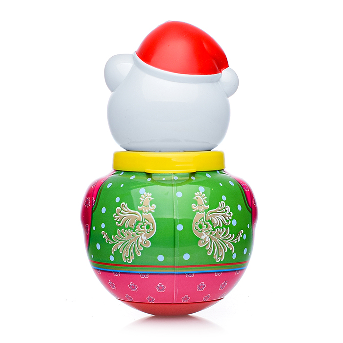 Фото к товару Неваляшка малая "Белый медведь Борис" в п/пакете Неваляшка малая "Белый медведь Борис" в п/пакете