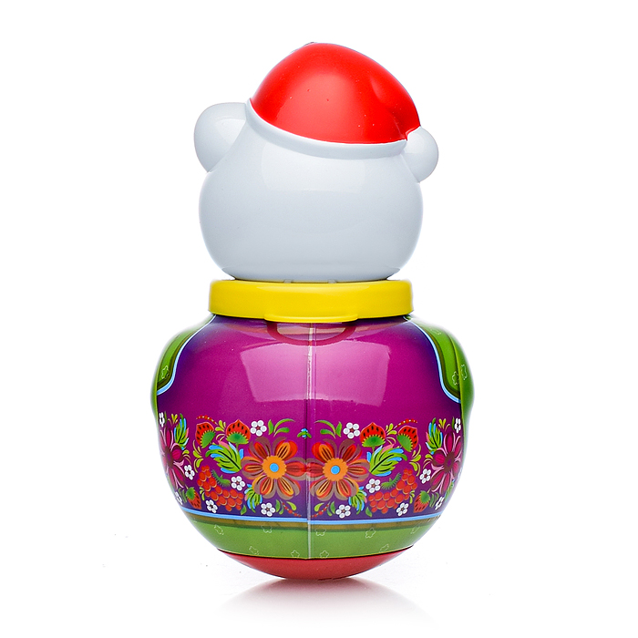 Фото к товару Неваляшка малая "Белый медведь Борис" в п/пакете Неваляшка малая "Белый медведь Борис" в п/пакете