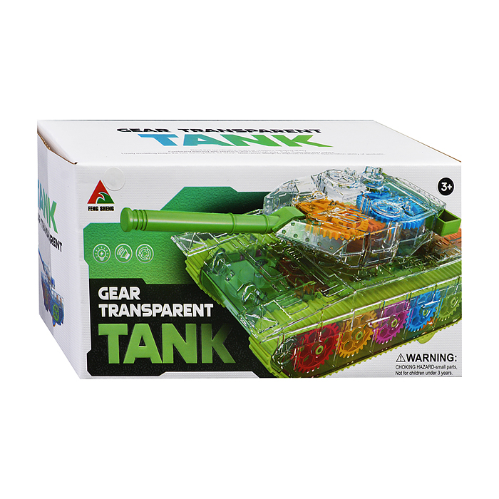 Фото к товару Танк FS238-3A "Шестиренки" в коробке Танк FS238-3A "Шестиренки" в коробке