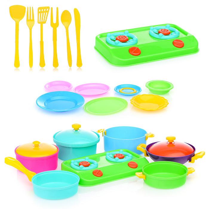 Набор посуды с печкой №1 Набор посуды с печкой №1