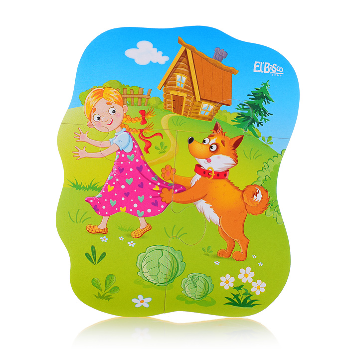 Фото к товару Мягкий пазл "Репка" Мягкий пазл "Репка"