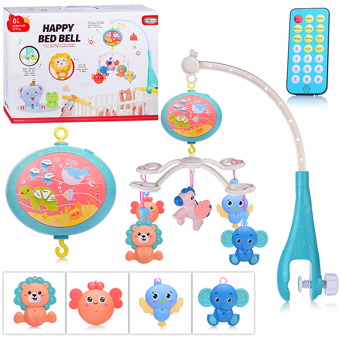 Мобиль 668-183N "Спокойный малыш" музыкальный, в коробке Мобиль 668-183N "Спокойный малыш" музыкальный, в коробке