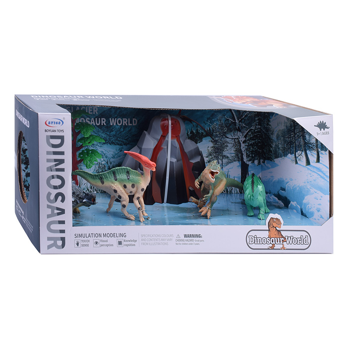 Фото к товару Игровой набор BY568-966 "Динозавры" в коробке Игровой набор BY568-966 "Динозавры" в коробке