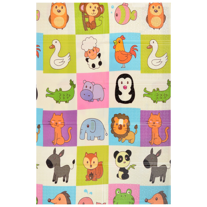 Коврик развивающий 00-2857 "Веселые мордашки" (120*180*0.8 см.) EVA