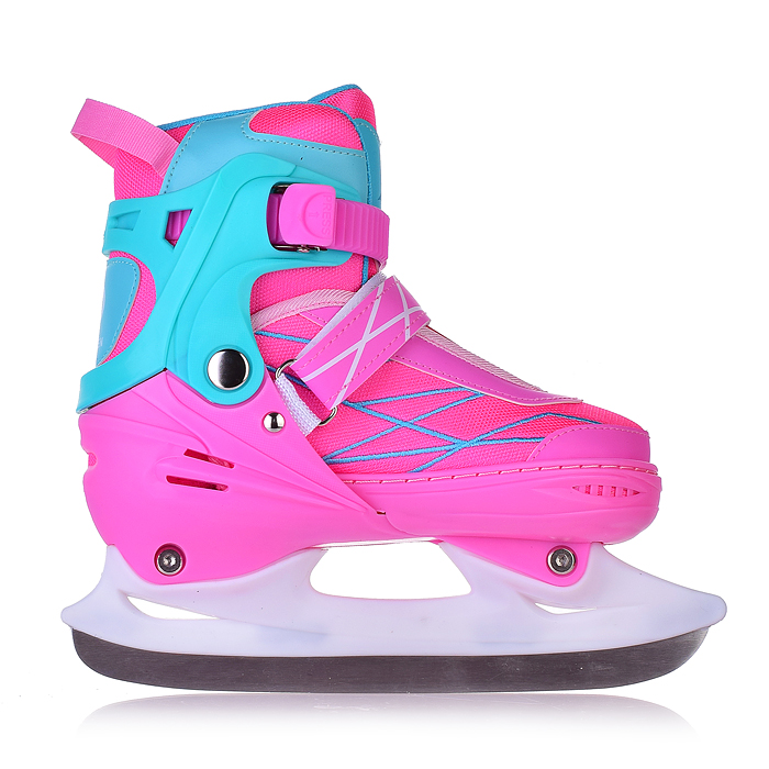 Фото к товару Коньки детские 00-3118 размер S, розовый Коньки детские 00-3118 размер S, розовый