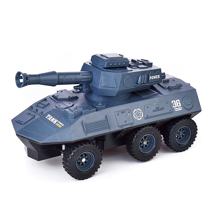 Фото к товару Бронемашина 981 р/у с пушкой, 27 MHz, в коробке Бронемашина 981 р/у с пушкой, 27 MHz, в коробке