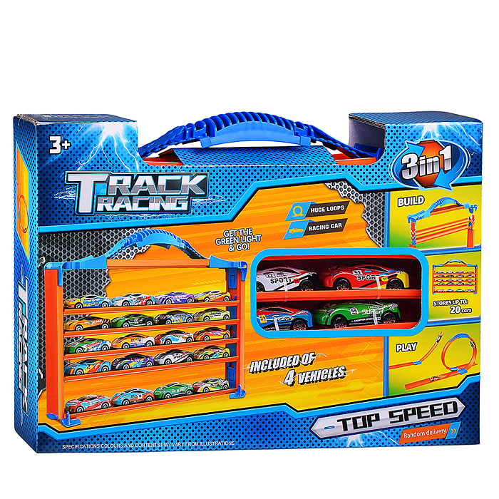 Фото к товару Парковка 8163 "Top speed" в коробке Парковка 8163 "Top speed" в коробке