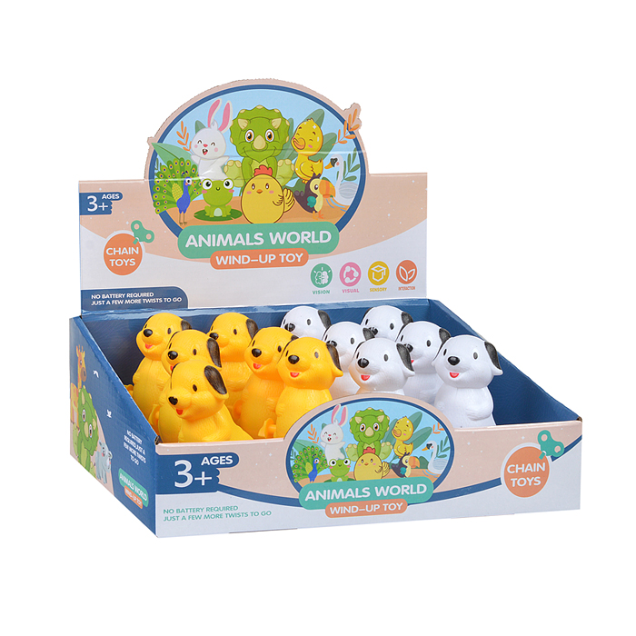 Фото к товару Заводная игрушка 2011-86 "Собачка" в ассортименте, в коробке Заводная игрушка 2011-86 "Собачка" в ассортименте, в коробке