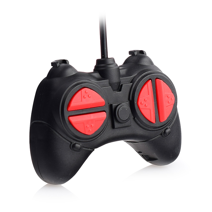 Машина 12024-4B+ "Полиция" р/у, 27 MHz, синяя/желтая, в ассортименте, в коробке