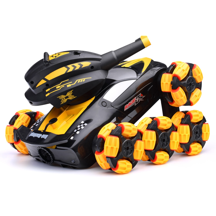 Машина QF665-9A "Rasing с пушкой" р/у, 27MHz, в коробке