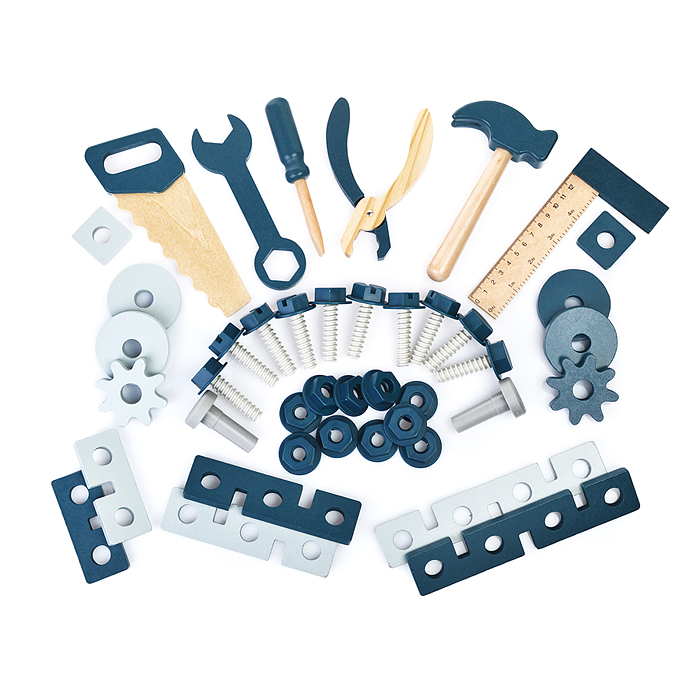 Фото к товару Набор инструментов D1602 "Маленький мастер" в коробке Набор инструментов D1602 "Маленький мастер" в коробке