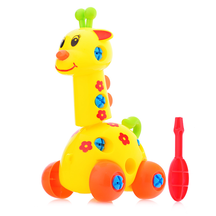 Конструктор 88717 "Жираф с цветочками" в пакете Конструктор 88717 "Жираф с цветочками" в пакете