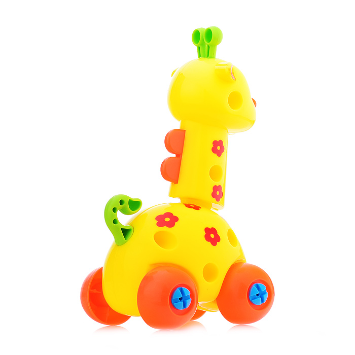 Конструктор 88717 "Жираф с цветочками" в пакете