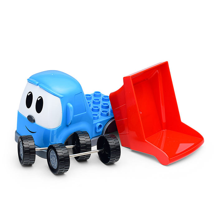 Фото к товару Конструктор Грузовичок лёва, 5 дет. Конструктор Грузовичок лёва, 5 дет.