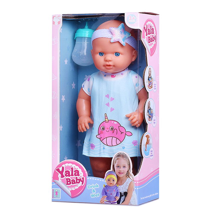 Пупс с аксессуарами YL2440C-B "Афина" в коробке