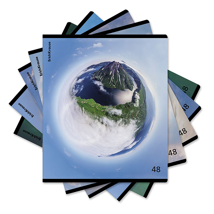 Тетрадь 48 л. клетка, Фишай. Россия" Тетрадь 48 л. клетка, Фишай. Россия"