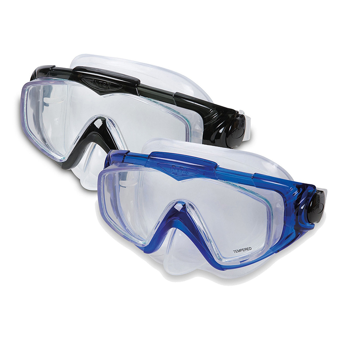 Фото к товару Маска для плавания Aqua sport, панорамный вид, от 14 лет, цвета микс, 55981 INTEX Маска для плавания Aqua sport, панорамный вид, от 14 лет, цвета микс, 55981 INTEX