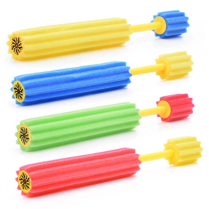 Водная пушка 838-6A разноцветная, в сетке