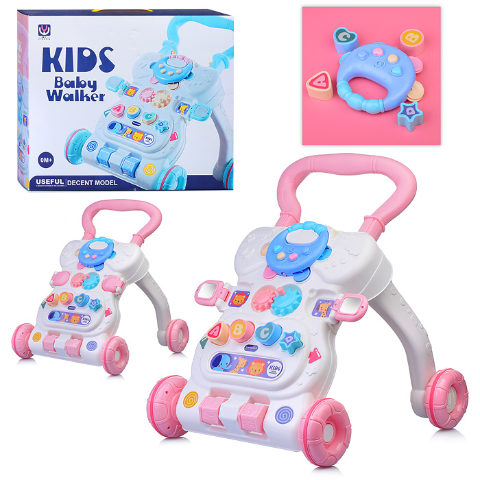 Ходунки MT-3 с зеркалами и бубном (свет, звук) в коробке Ходунки MT-3 с зеркалами и бубном (свет, звук) в коробке