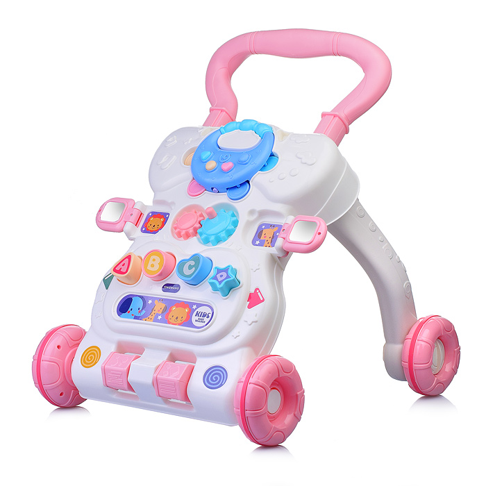 Фото к товару Ходунки MT-3 с зеркалами и бубном (свет, звук) в коробке Ходунки MT-3 с зеркалами и бубном (свет, звук) в коробке