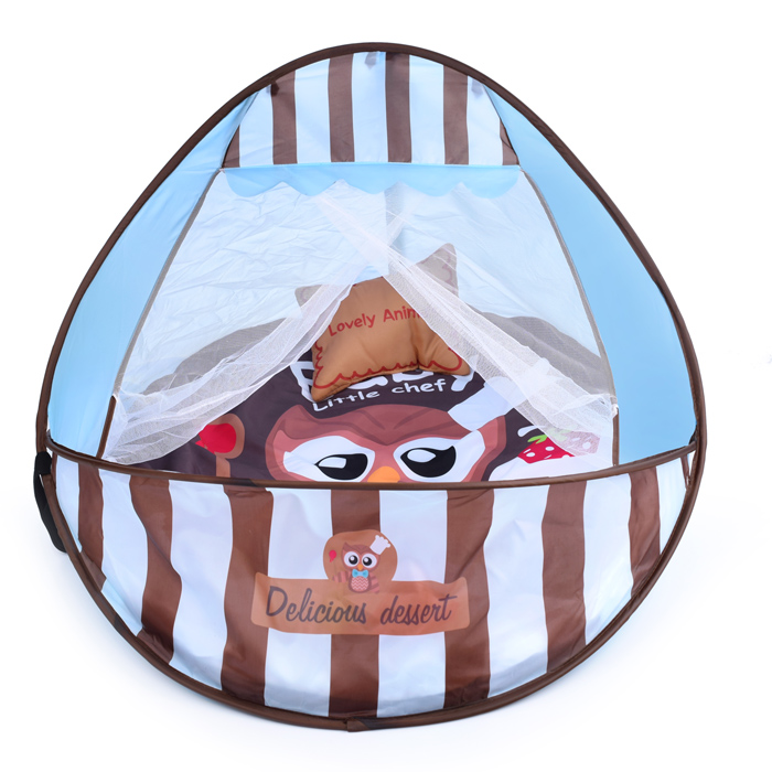 Фото к товару Детский развивающий коврик 66526 "Совенок" с защитной вуалью, со звуком, в коробке Детский развивающий коврик 66526 "Совенок" с защитной вуалью, со звуком, в коробке