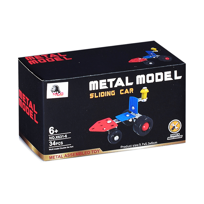 Конструктор X631 "Модель транспорта-2" (12в1) в коробке