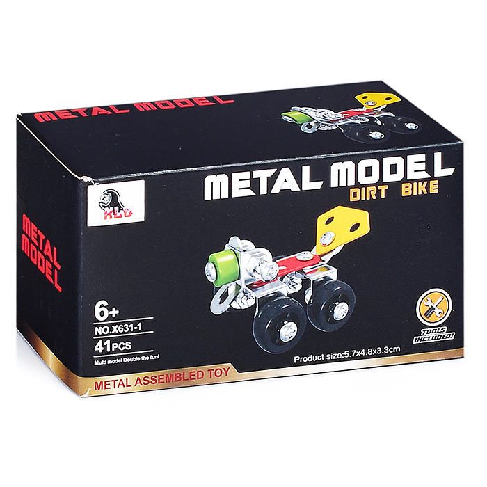 Конструктор X631 "Модель транспорта-2" (12в1) в коробке