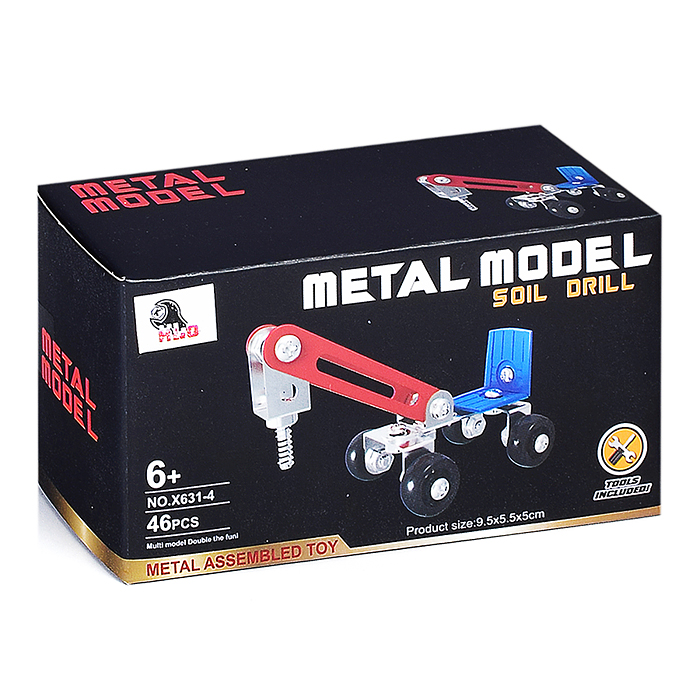 Конструктор X631 "Модель транспорта-2" (12в1) в коробке