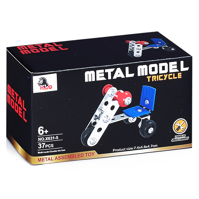 Конструктор X631 "Модель транспорта-2" (12в1) в коробке