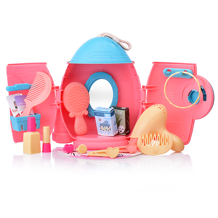 Фото к товару Набор стилист 688-183A "Ракета" 22 предмета. в коробке Набор стилист 688-183A "Ракета" 22 предмета. в коробке