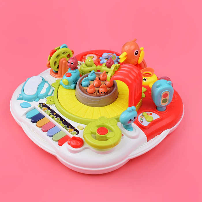 Фото к товару Столик развивающий YL618 "Мульти развитие" (свет, звук) в коробке Столик развивающий YL618 "Мульти развитие" (свет, звук) в коробке