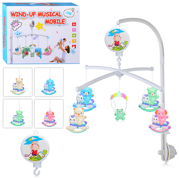 Мобиль 8308 "Приятные сны" на кроватку, в коробке Мобиль 8308 "Приятные сны" на кроватку, в коробке