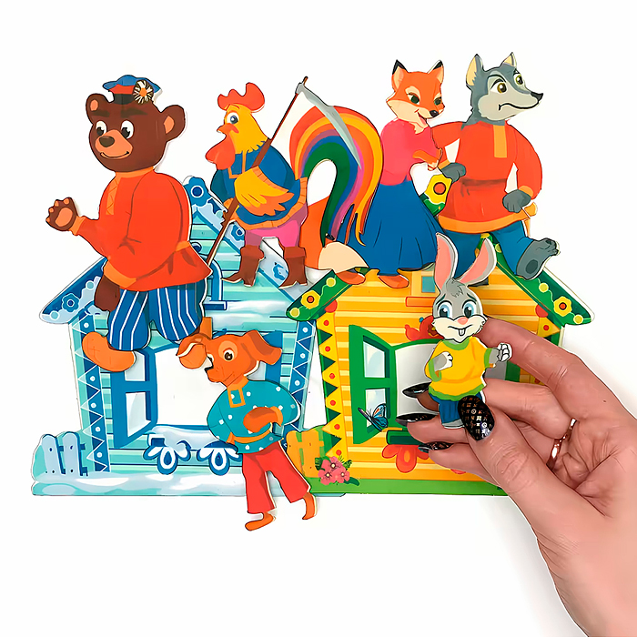 Заюшкина избушка, фетр